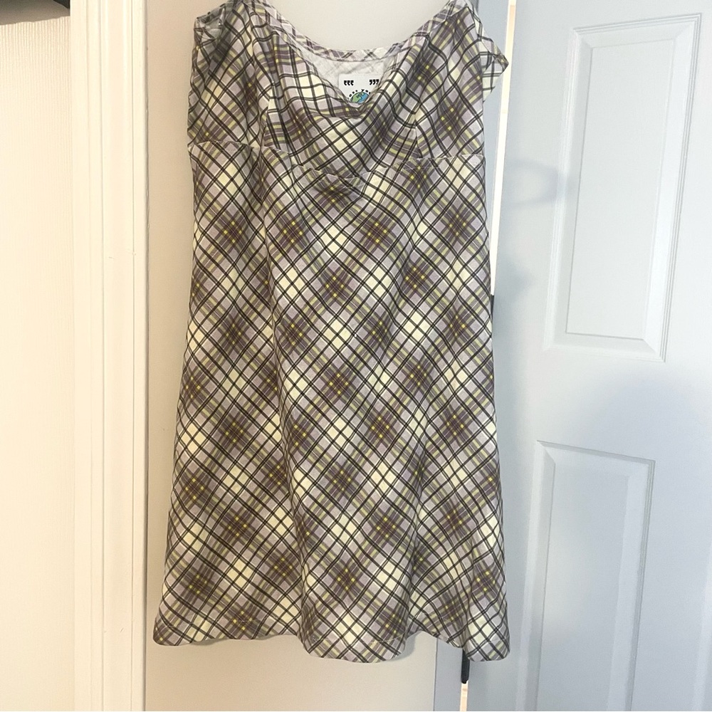 UNIF Plaid Mini Dress - Medium